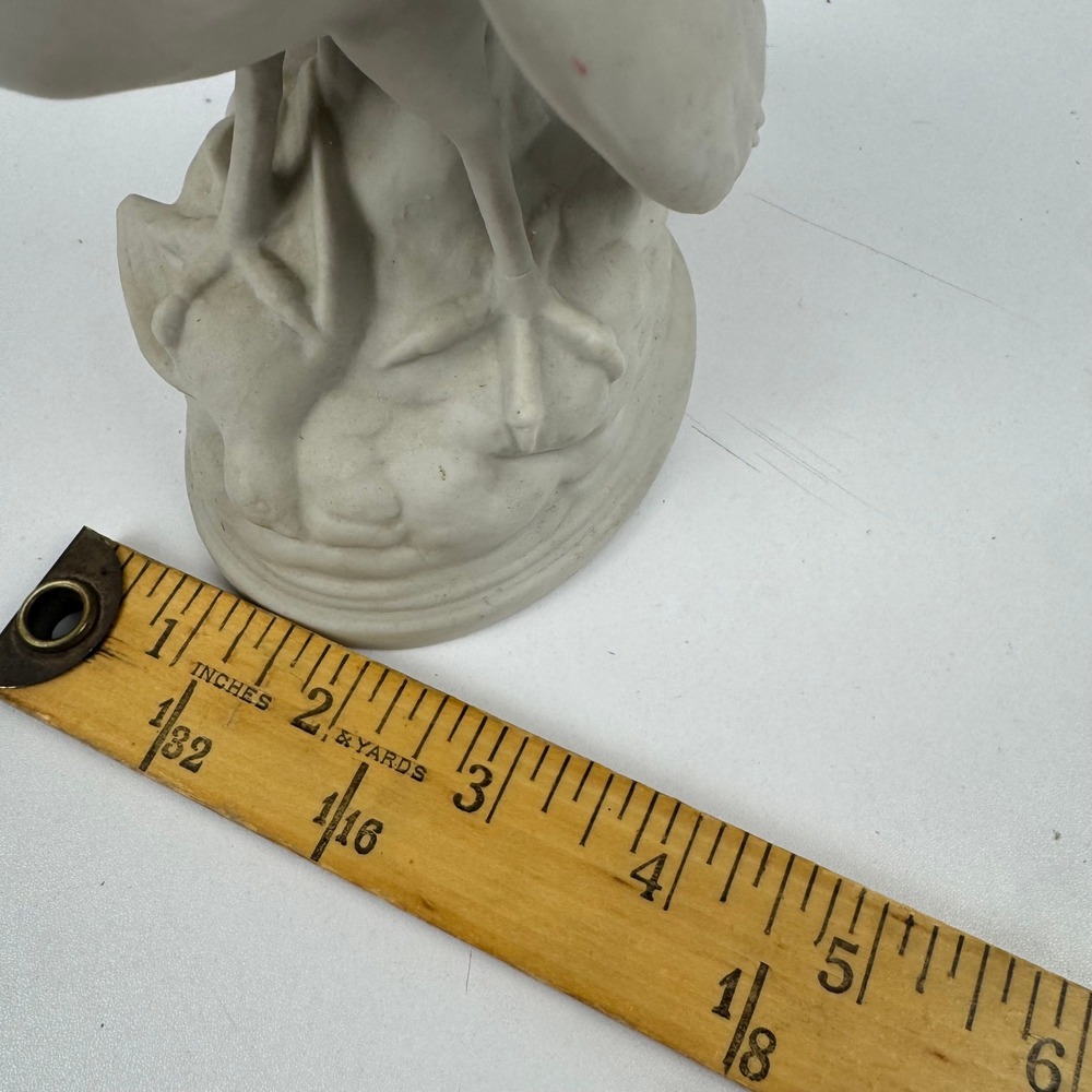 Vtg‎ Bisque Porcelain Falcon Hawk Figurine Made in Spain Bird of Prey Decor - Picture 14 of 14
